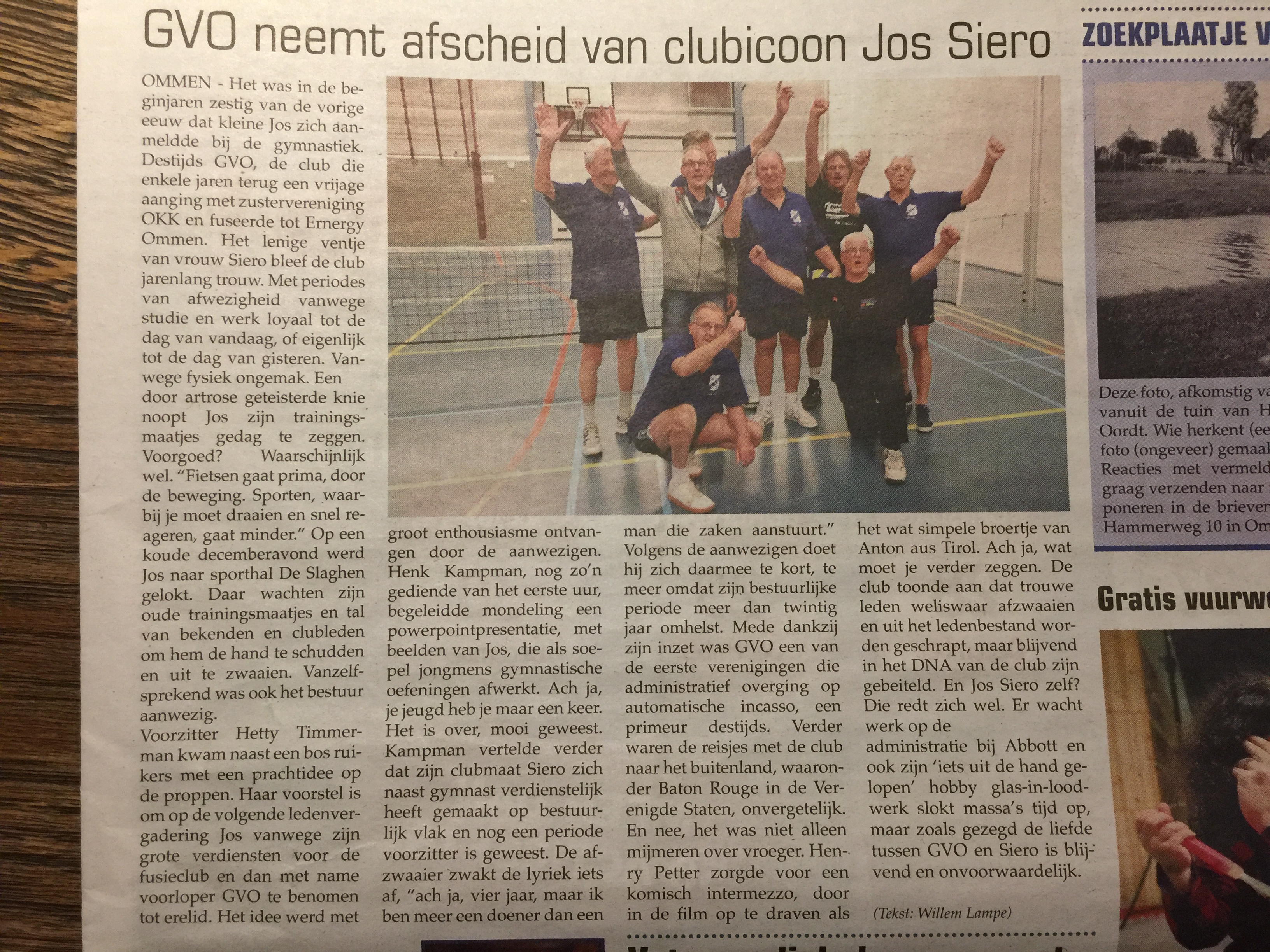 Clubicoon Jos Siero neemt afscheid van Energy Ommen