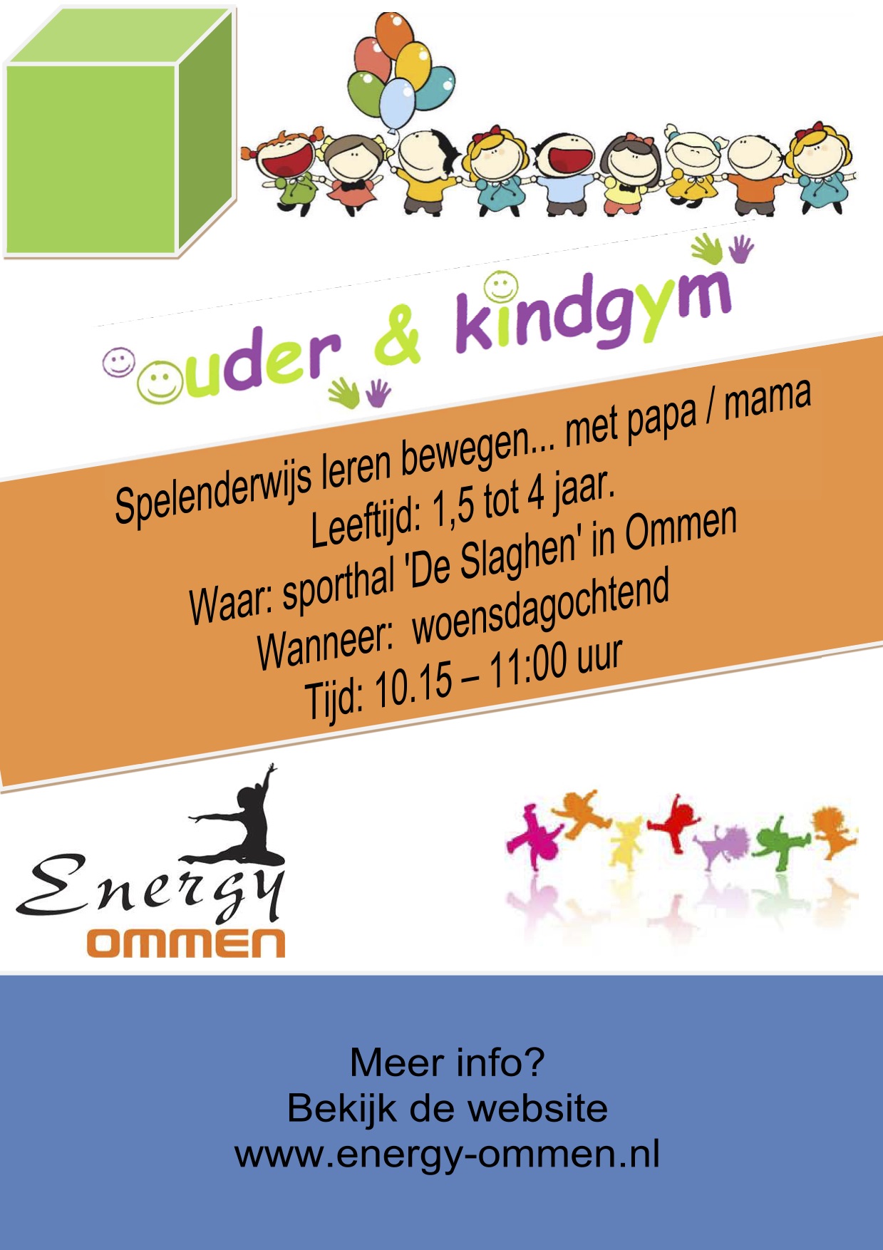 Nieuwe leidster voor Ouder& Kind gym! 