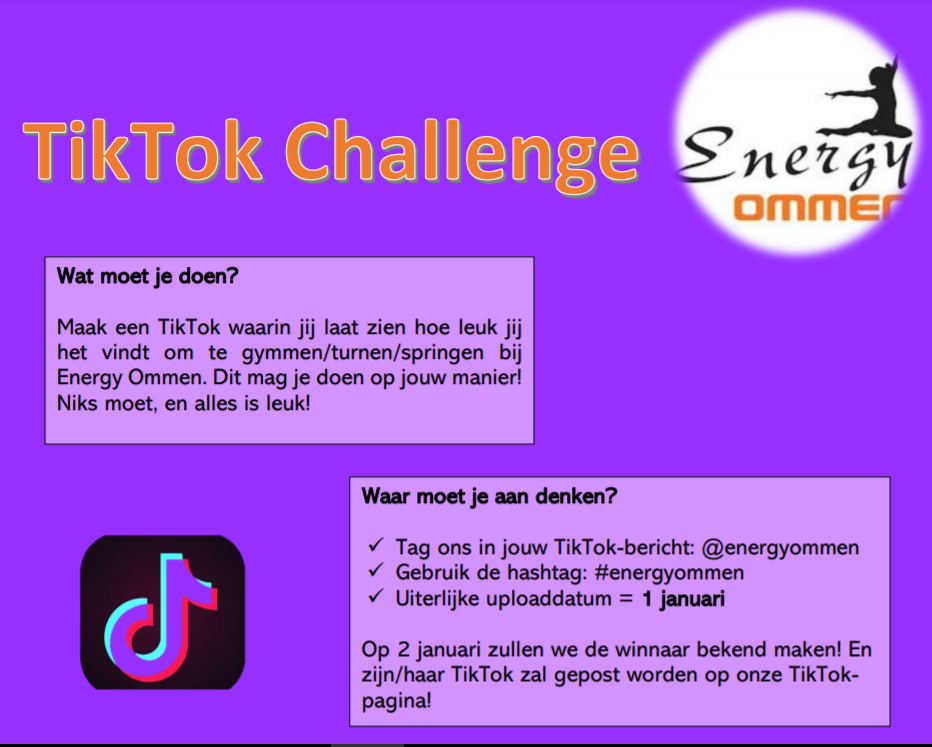 TikTok Challenge Energy Ommen!