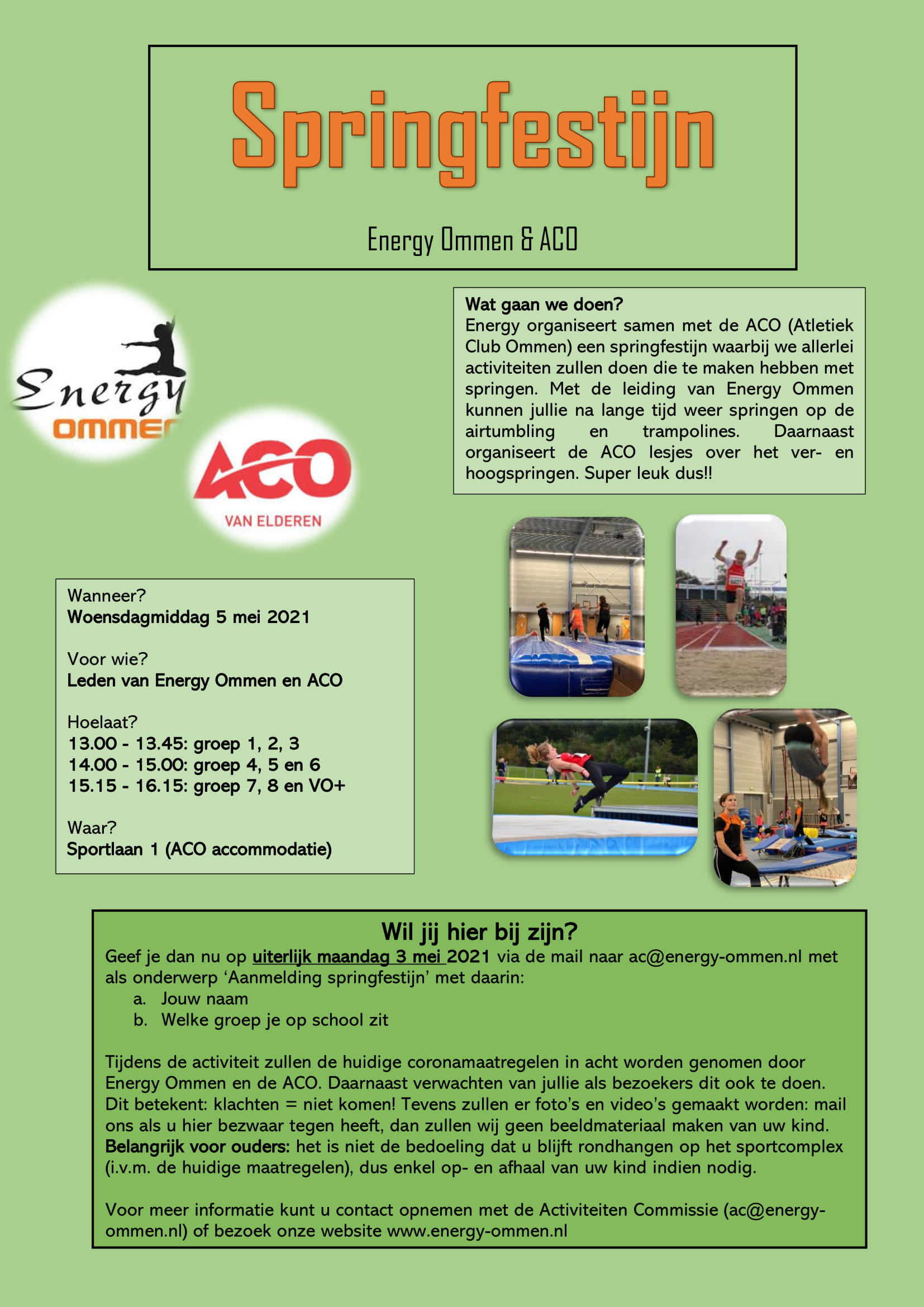 Springfestijn: Energy & ACO