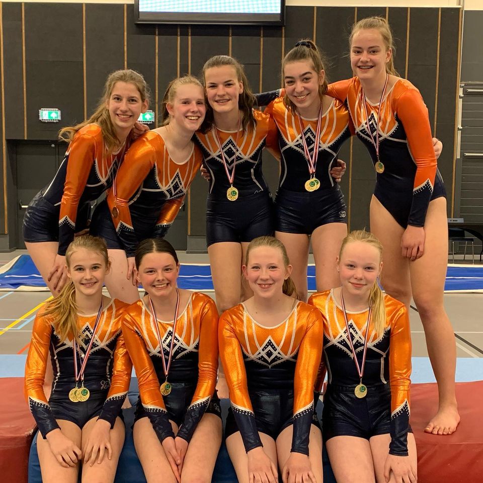 Succes op het regionale individuele kampioenschap district oost voor de springselectie!