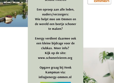 Hulp gezocht: actie "Schone Rivieren"